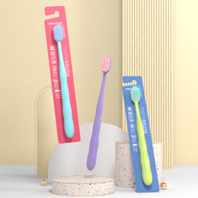 Cepillos de dientes para adultos de cerdas suaves con logotipo, OEM/personalizados aceptados para adultos