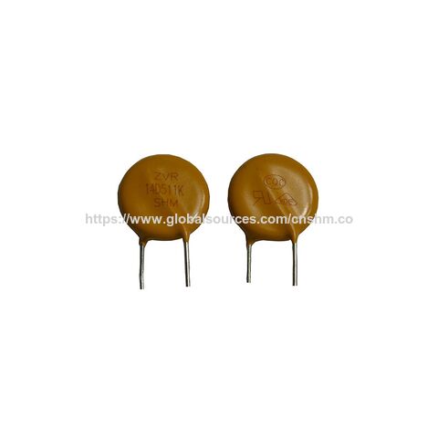 MOV-Varistor UL VDE CQC Getauchte SMD-Überspannungsschutz Zinkmetalloxid-Varistor Gelber Kappen-MOV for sale at factory direct price