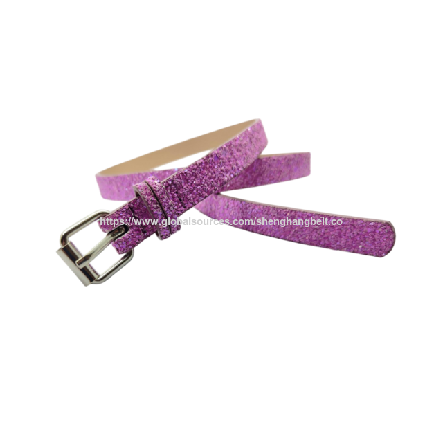 Cinturón para Niñas Ajustable en PU con Diseño de Corazón Dulce, Colorido y Personalizable para Niños - Cinturones Infantiles al por Mayor