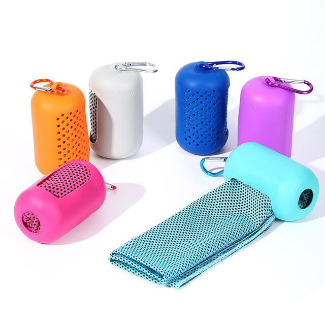 Toalla Deportiva de Secado Rápido con Impresión Personalizada, Color Sólido, Absorbente para el Cuello, Toalla de Enfriamiento para Gimnasio con Técnica de Sublimación para Viajes for sale at factory direct price