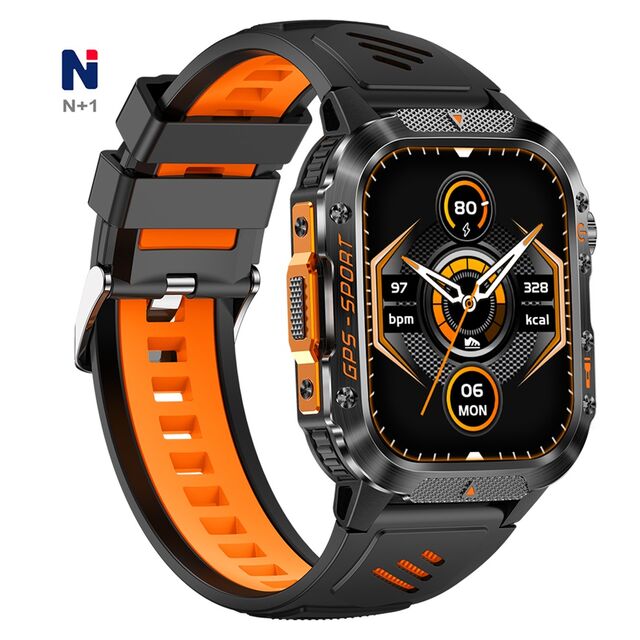 Anpassbare NTC10 Smartwatch mit Sprachanruf, 540mAh Akku, Taschenlampe, GPS, Barometrischem Höhenmesser, Kompass, 3ATM Wasserdichtigkeit für Garmin for sale at factory direct price