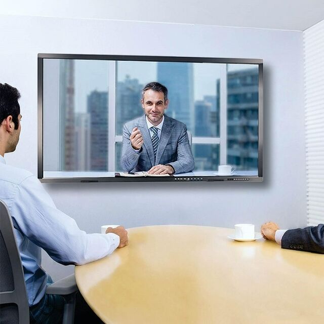 Konferenzraum CPU i5-12th 8+128GB | 86" LED-Touchscreen | Windows Android 16 System | Elektronisches Whiteboard