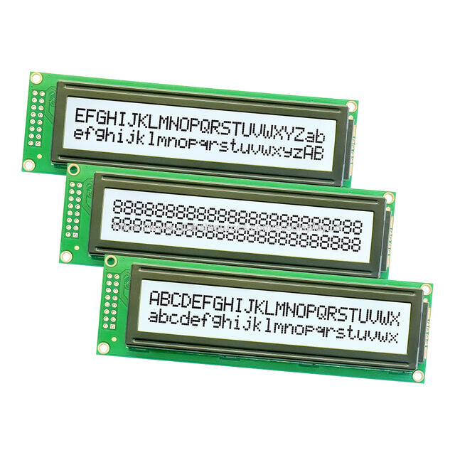 Alphanumerisches LCD-Modul, 24 * 2 Zeilen, FSTN weißer Hintergrund schwarzer Text, 5.0V oder 3V Stromversorgung, Mono-LCD im Großhandel