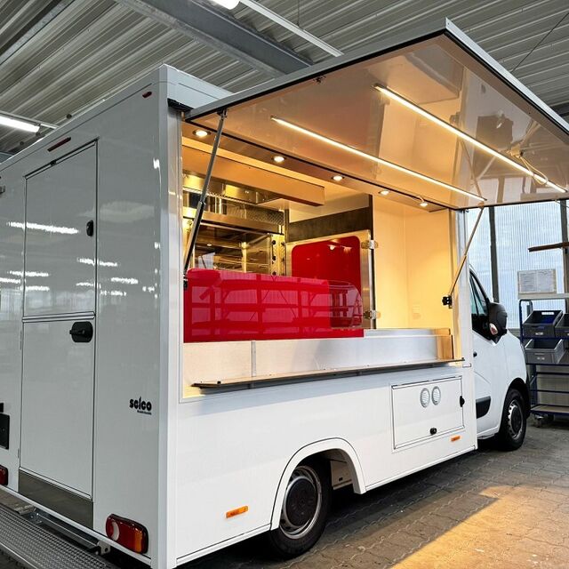 Venta al por mayor de camiones de comida móviles a la venta en Austria, camión de comida rápida usado, remolque, carrito de comida