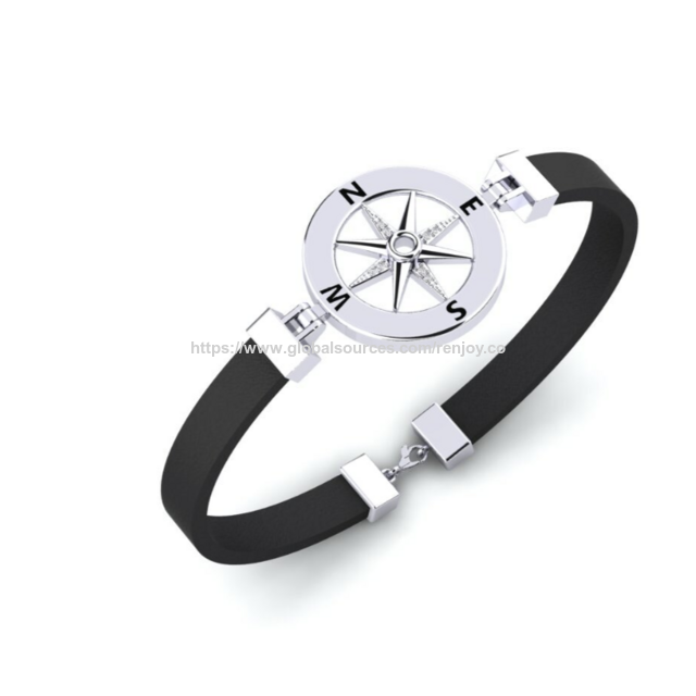 Bracelet Enroulé en Cuir Tressé Tendance pour Homme - Ambiance Bohème Estivale for sale at factory direct price