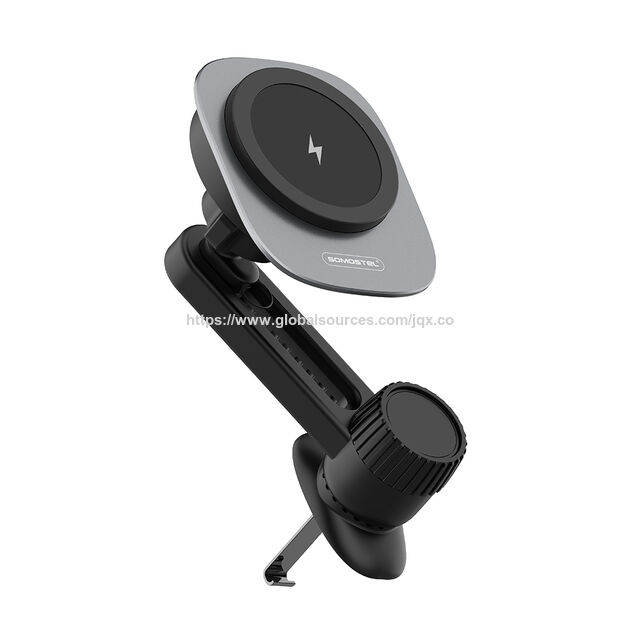 Somostel Magnetische Auto-Schnelllade-Handyhalterung mit kabellosem Ladegerät for sale at factory direct price