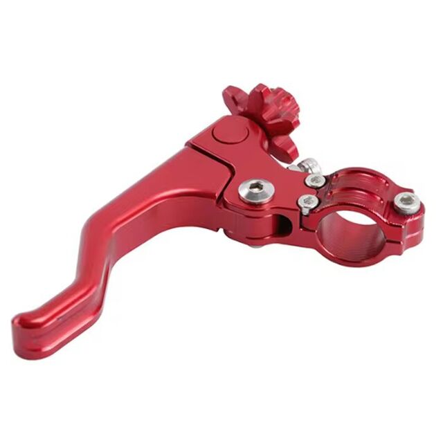 Maneta de embrague modificada de aleación de aluminio para motocicleta, maneta de embrague de cuerno de toro para acrobacias