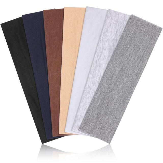 Grosir ikat kepala elastis yoga untuk olahraga, ikat kepala fitness wanita, ikat kepala elastis anti selip, ikat kepala warna solid for sale at factory direct price