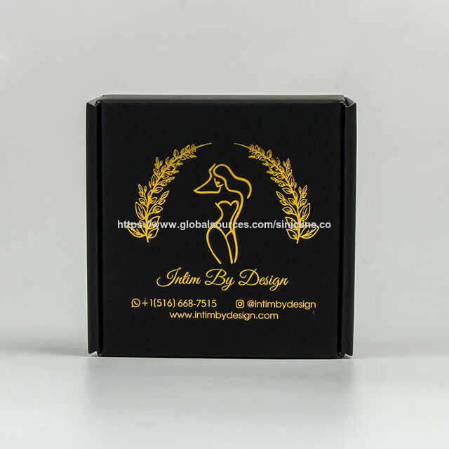 Boîtes d'expédition en carton ondulé avec logo personnalisé en aluminium écologique pour l'emballage de vêtements for sale at factory direct price