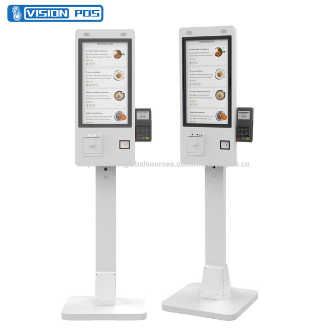 Terminal de Autoatendimento para Pedidos e Pagamentos, Quiosque Multifuncional de 21,5 Polegadas para Restaurantes com SDK for sale at factory direct price