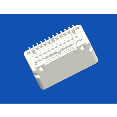 Conector BCM de 24 pinos placa-a-fio com pinos banhados a ouro para transmissão de dados automotivos de alta velocidade