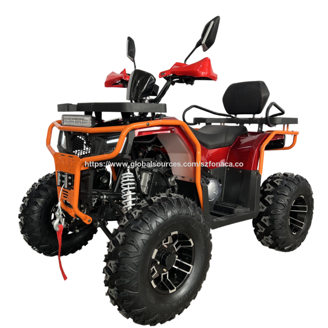 Nuevos vehículos todo terreno (ATV) de 200cc y 4 tiempos con chasis de acero de alta resistencia, tracción en las 4 ruedas y velocidad máxima de 80 km/h para deportes al aire libre for sale at factory direct price