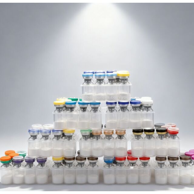 China Preis 2026 mit hochwertigem 99% gefriergetrocknetem Pulverpeptid 5mg 10mg 15mg 20mg 30mg 40mg 157 ML 60MG Peptide Fabrik