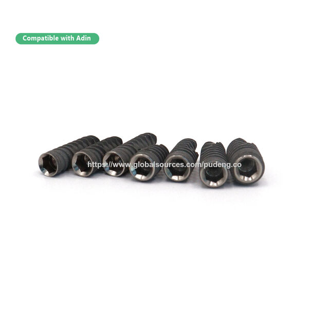 Implante Dental de Titanio Compatible con Osstem Adin Dentium para Uso en Implantología Quirúrgica for sale at factory direct price
