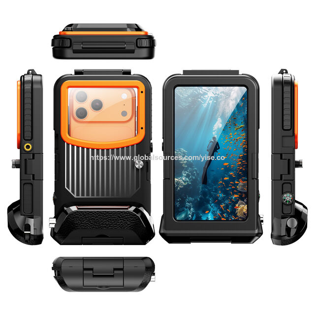 Boîtier Étanche 49FT/15M pour Plongée/Snorkeling pour iPhone - Sac de Protection de Plongée