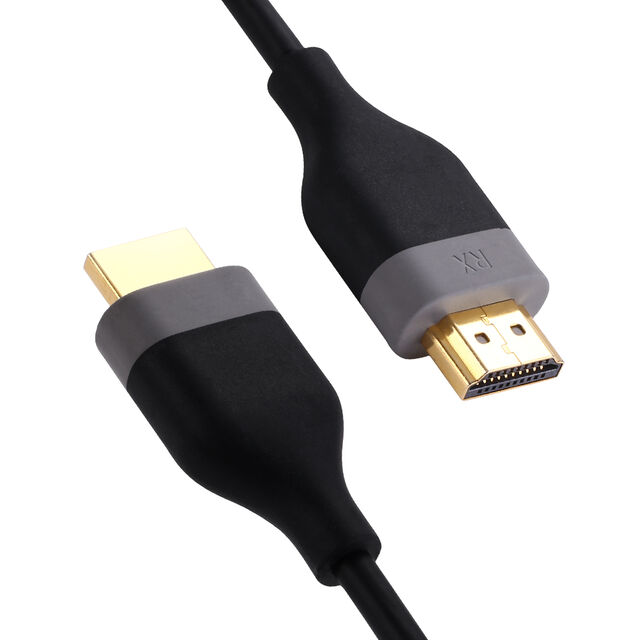 Cable de Fibra Óptica HDMI 2.0 4K con Conector Pequeño y Carcasa de Inyección OEM/ODM para Logical, Polycom, Lindy, Kramer, etc. 3.8CM