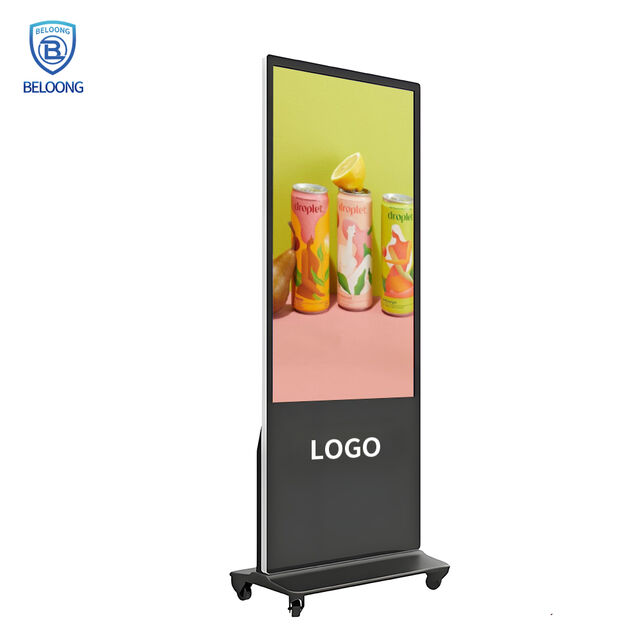 Manufacturer 55 Inch Floor Stand Digital Signage Kiosk Lcd Advertising Display for sale at factory direct price