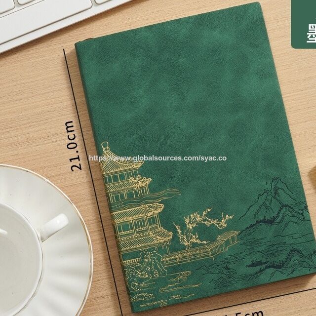 Carnet A5 en Suède, Journal Esthétique Haut de Gamme avec Logo Personnalisé, Bloc-notes Épais pour Bureau d'Affaires en Gros for sale at factory direct price