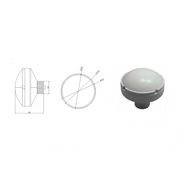 Antenne Multi-GNSS Haute Précision avec Gain Élevé et Faible Bruit pour Applications B2B