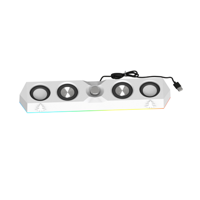 مكبرات صوت LED بتقنية البلوتوث، JieLi V5.4، ستيريو 6 واط، مشغلات 2 × 2 بوصة، إضاءة RGB، بطاقة صوت USB، ملون/أسود for sale at factory direct price