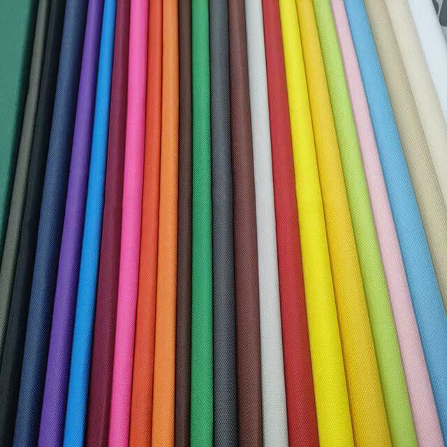 Proveedor de fábrica anti-UV 100% poliéster Oxford 400D con revestimiento de PVC para cubiertas