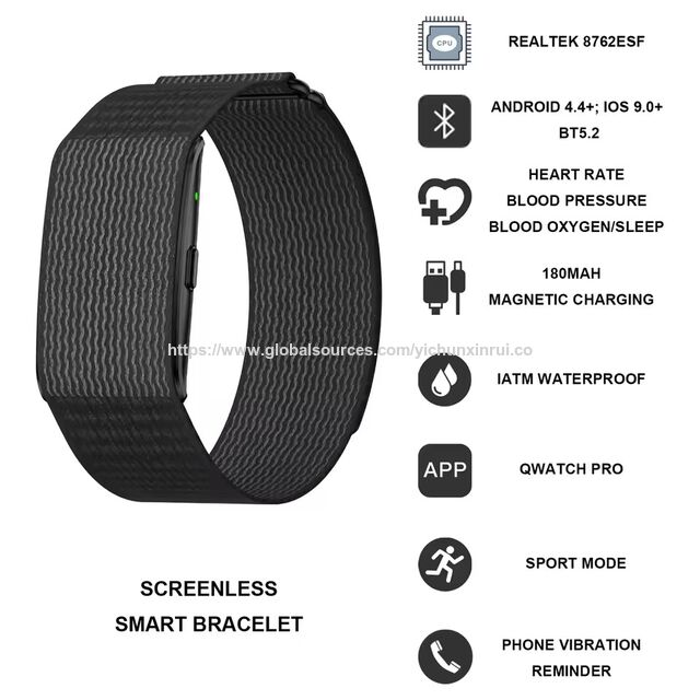 Non-Screen Bracelet Smart Band Heart Rate Health Relojes Sport Fitness Tracker Wristband for Men Women 2026 for sale at factory direct price