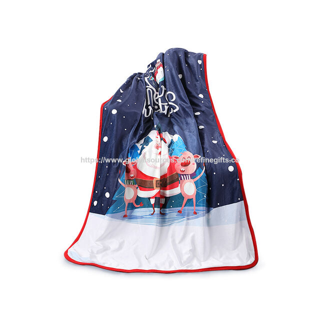 Mantas de Forro Polar por Sublimación con Logotipo Personalizado - Mantas de Viaje y Mantas Decorativas de Forro Polar