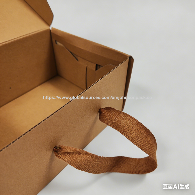 Kotak kertas kraft, kotak bergelombang, kotak hadiah, kotak kemasan dengan logo Anda, semua ukuran dapat diterima.