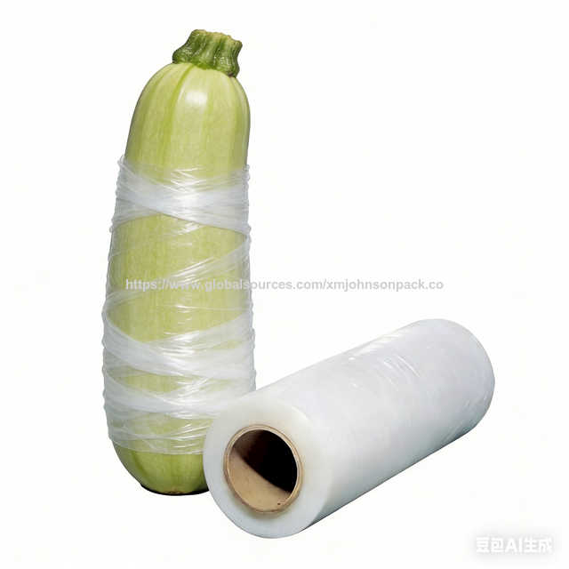 MU Fábrica Paquete de Carga Rollo Polietileno Plástico Transparente Lldpe Embalaje Film Estirable Transparente para Palets Film Retráctil para Embalaje