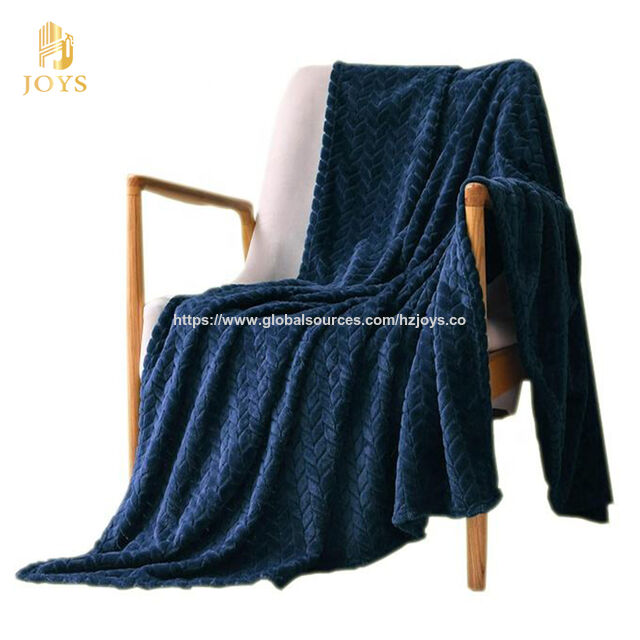 Hersteller von leichten Fuzzy-Jacquard-Flanell-Fleece-Überwürfen für alle Jahreszeiten for sale at factory direct price