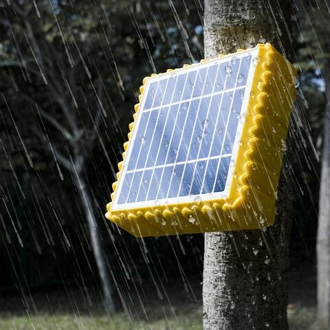 Haut-Parleur Solaire Extérieur IPX5 | Lecture Ultra-Longue de 3 jours, Conception Écologique avec Ajustement Automatique de l'Alimentation, Haut-Parleur Bluetooth