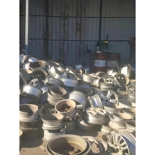 Preço de Fabricante da China Sucata de Roda de Alumínio de Disco Inteiro para Reciclagem em Lingotes de Liga de Engenharia