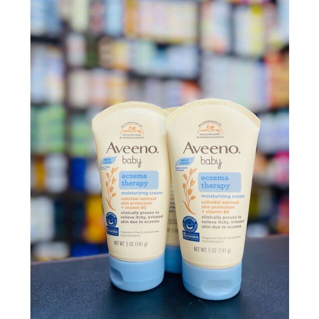 Aveno Baby Ekzemtherapie & Beruhigende Feuchtigkeitscreme, sanfte Feuchtigkeitscreme für Babys mit Ekzemen. Enthält. for sale at factory direct price