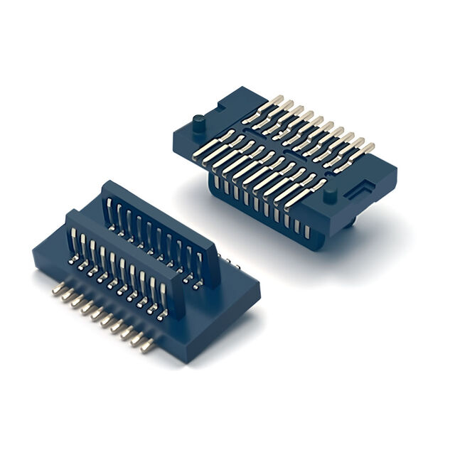 سعر الجملة OEM ODM الشركة المصنعة 0.50mm الملعب Boad إلى Boad صف مزدوج أفقي SMT PCB 0.50mm موصل ذكر Boad إلى Boad for sale at factory direct price