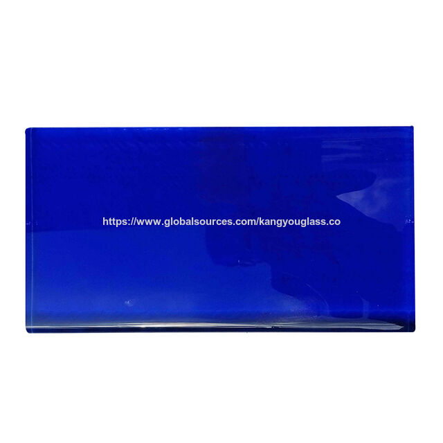Prix usine personnalisé Temple Bleu Matériau de verre optique