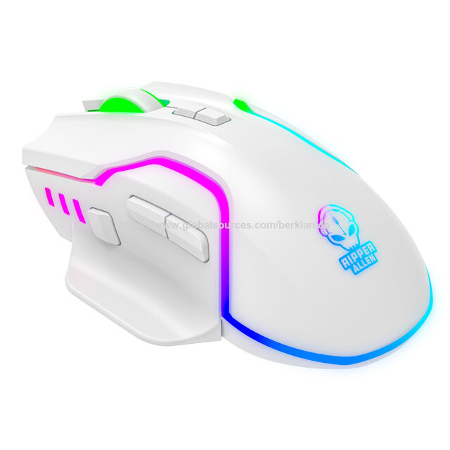 Vente Directe Usine : Souris Gaming Sans Fil avec Rétroéclairage Coloré et Port Type-C Rechargeable pour Gamers