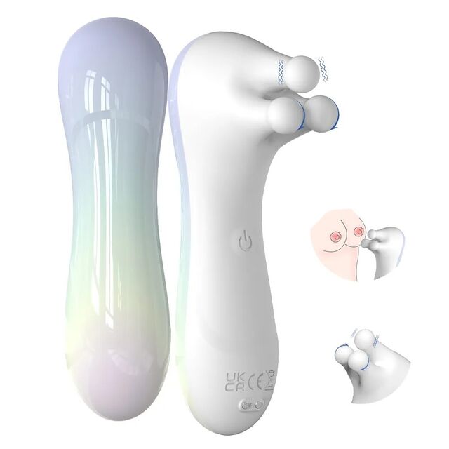 Vibreur Double Stimulation KneadGlow
