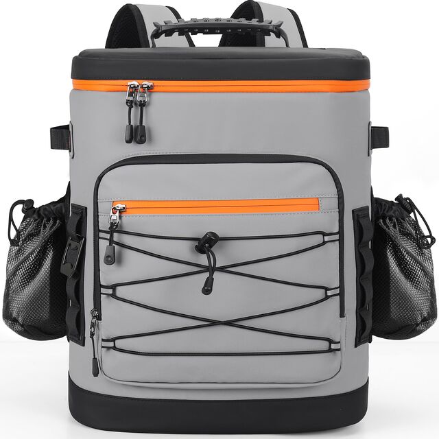 Individuell Wasserdichter Rucksack zum Mitnehmen, Camping, Reisen, Mode, Faltbare Kühltasche, Große, Weiche Isolierung
