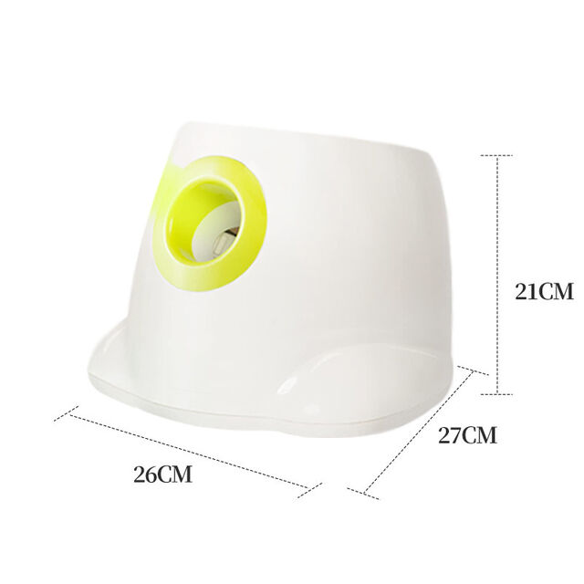 Lançador de Bolas Automático OEM para Cães, Distância Ajustável com Gravação de Voz