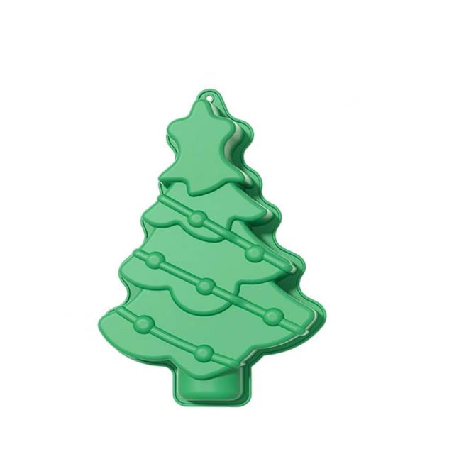 DIY Weihnachtsbackform Kuchenform Silikon Backwerkzeug für Bastelarbeiten for sale at factory direct price