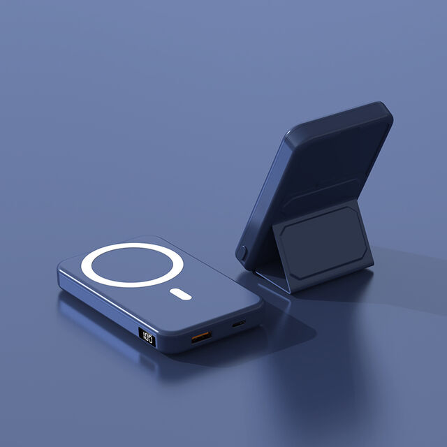 Banco de energía inalámbrico de succión magnética, 10,000 mAh