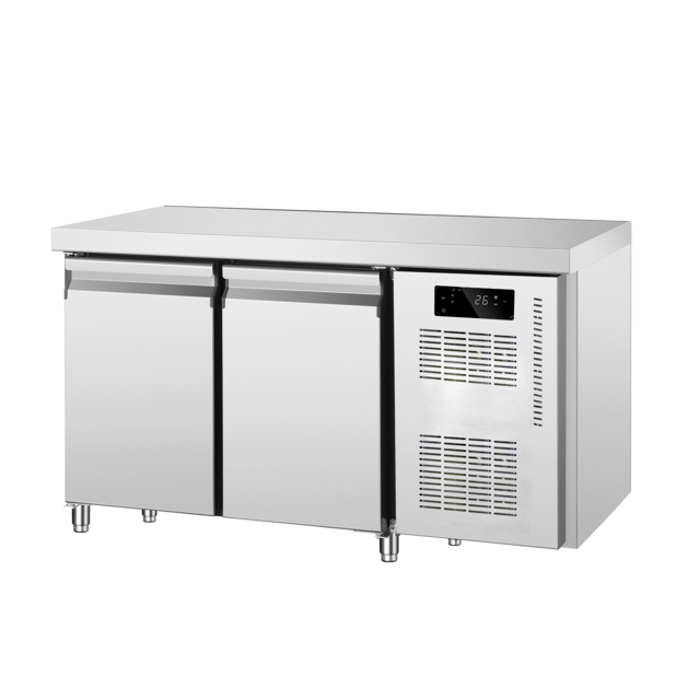Europäischer Stil Kommerzielle Kühltheke/Gefrierschrank Edelstahl R290 Kältemittel für Bäckereiküchen for sale at factory direct price