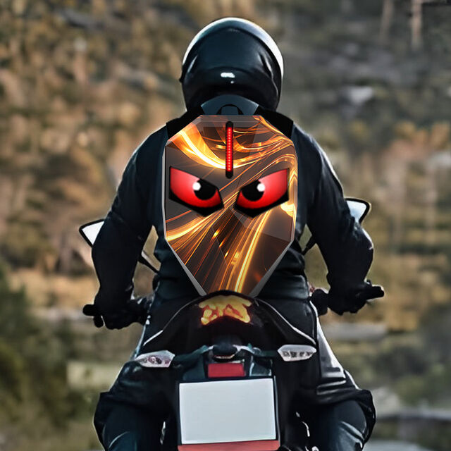 Sac à Dos Publicitaire Intelligent avec Écran LED pour Moto, Imperméable et Programmable via Application pour Salles de Sport et Entreprises for sale at factory direct price