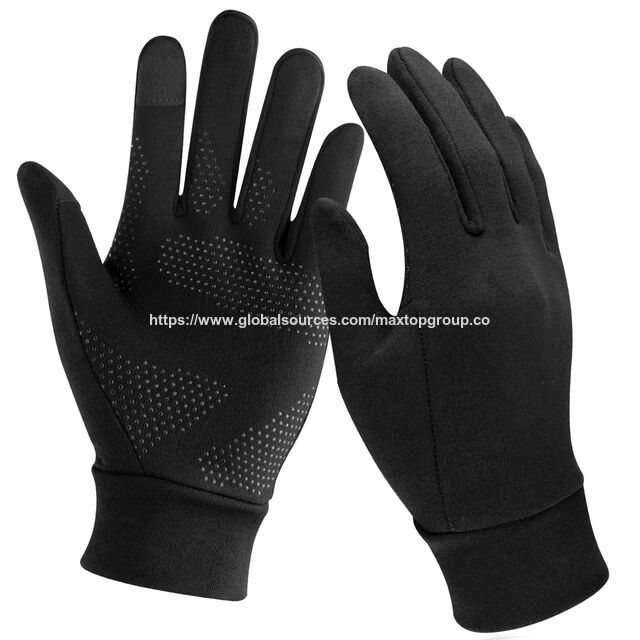Guantes de Ciclismo para Adultos al por Mayor, Guantes Deportivos de Invierno Cálidos Antideslizantes con Pantalla Táctil para Ciclismo al Aire Libre for sale at factory direct price