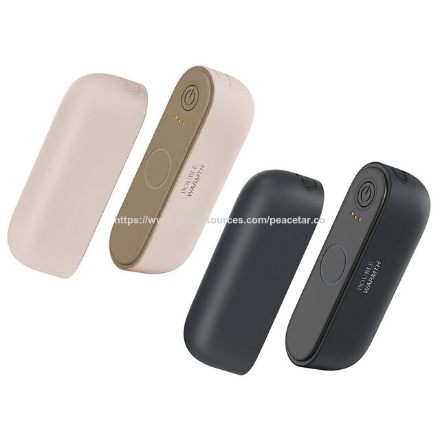 2-in-1 Portable Rechargeable Hand Warmer. Battery Capacity Of 2,400 Mah ...