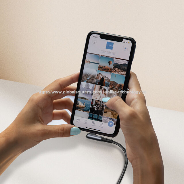 ODMOEM Angle gaming cable,tensile&durable,better gaming experience,USB A to Type-C cable,fast charge, aluminum shell, convenient for sale at factory direct price