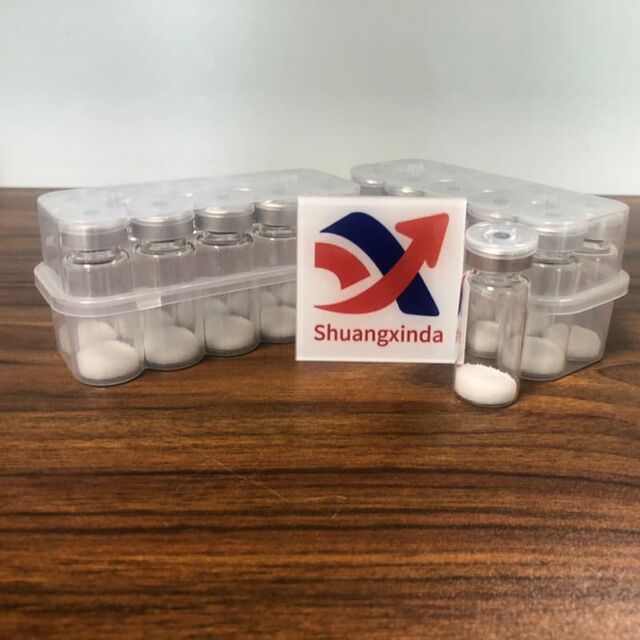 Flacons de peptides, peptide en poudre lyophilisée par flacon 5mg 10mg 15mg 20mg, prix d'usine, vente chaude