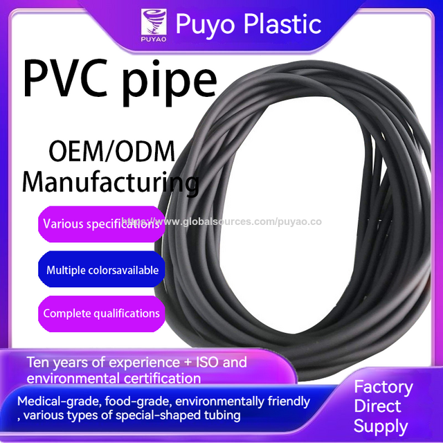 Tubo de pressão de ar de PVC para monitor de pressão arterial de alta elasticidade e sem sabor, acessório para monitor for sale at factory direct price