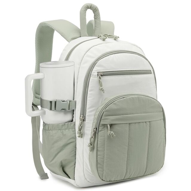 Rucksack für Damen, gesteppter Laptop-Rucksack mit Taschen für College, Arbeit, Reisen, Fitnessstudio, Lehrerinnen, Krankenschwestern for sale at factory direct price