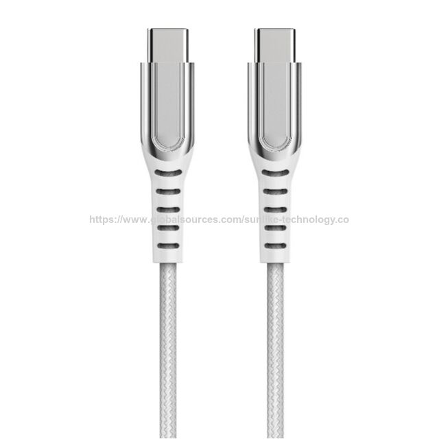 Type C to Type C cable,U Shape,Polymer tensile braid customization ODM OEM for sale at factory direct price